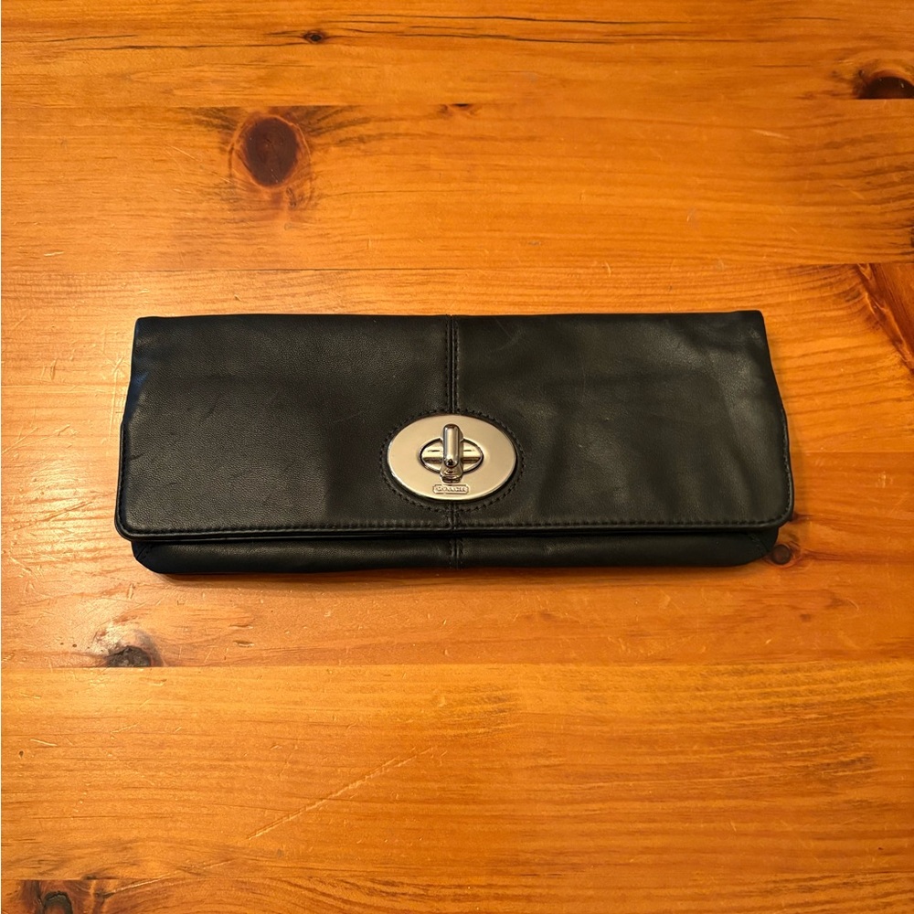 Coach envelope clutch